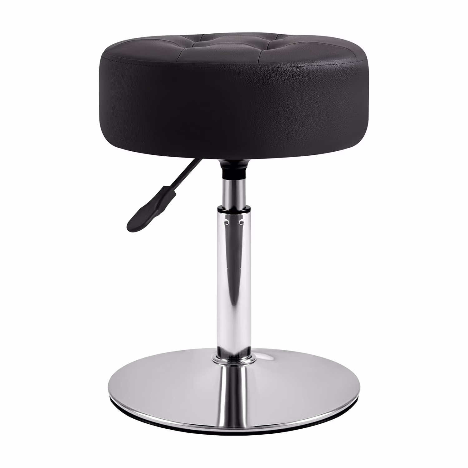 Vanity Stool (White, Cushioned)